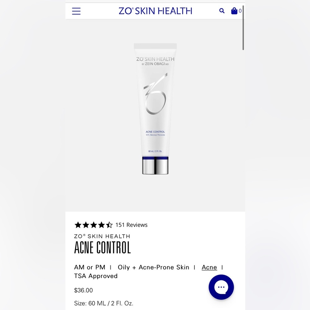Zo Skin Acne Control